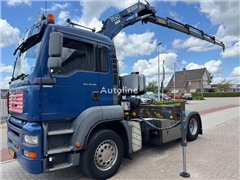 MAN TGA 18.310, Crane Pesci SE155N/4, Manual Kran, Gru