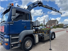MAN TGA 18.310, Crane Pesci SE155N/4, Manual Kran, Gru