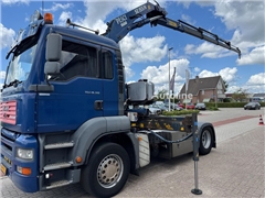 MAN TGA 18.310, Crane Pesci SE155N/4, Manual Kran, Gru