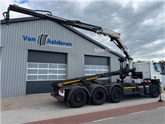 Uszkodzony żuraw samojezdny DAF CF410 FAQ HMF 2620