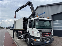 Śmieciarka Scania P360 6x2, HIAB 188 E-3, SEMAT Ev