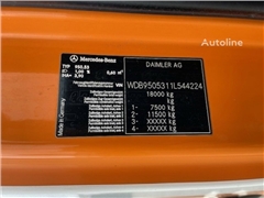 Śmieciarka Mercedes-Benz Atego 1829