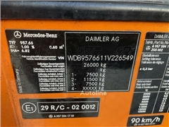 Śmieciarka Mercedes-Benz Econic 2629 L