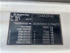 Mercedes 1833 4x2 Axor Meiller AK12LT