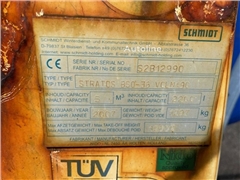 Zabudowa piaskarki Schmidt Stratos B50