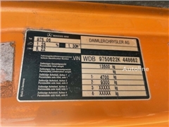 Zamiatarka Mercedes-Benz 1323 Atego4x2