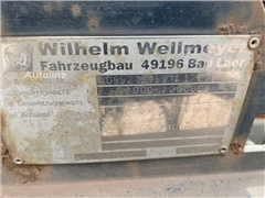 Przyczepa do przewozu kontenerów ANDERE Wellmeyer