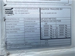 Naczepa wywrotka Knapen Trailers KNAPEN K100 Schub