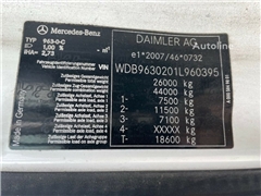 Śmieciarka Mercedes-Benz 2533 6x2 Antos Faun Roto