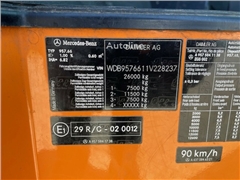 Śmieciarka Mercedes-Benz 2633 Econic 6x2 EEV Halle