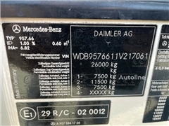 Śmieciarka Mercedes-Benz 2633 Econic 6x2 FaunVario