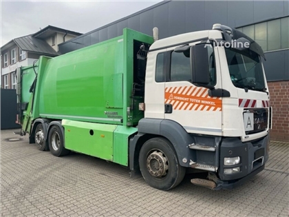 Śmieciarka MAN 26.320 TGS 6x2 Faun VarioPress/Zöll