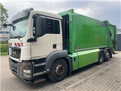 Śmieciarka MAN 26.320 TGS 6x2 Faun VarioPress/Zöll