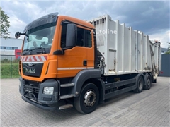 Śmieciarka MAN 26.320 TGS 6x2 Zöller 2-Kammer