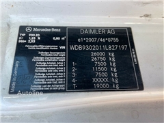 Śmieciarka Mercedes-Benz 2536 Actros 6x2 Mülltonne