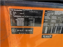 Śmieciarka Mercedes-Benz 2633 Econic 6x2 Haller X1