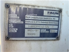 Śmieciarka Mercedes-Benz 2533 Antos 6x2 Faun Vario