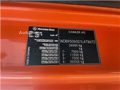 Śmieciarka Mercedes-Benz 2529 L Axor 6x2 EEV/ Faun