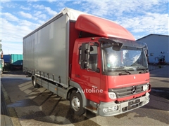 Mercedes Atego Ciężarówka plandeka Mercedes-Benz Atego 816 L 7,2 M Schiebeplanen Tempomat