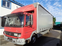 Mercedes Atego Ciężarówka plandeka Mercedes-Benz Atego 816 L 7,2 M Schiebeplanen Tempomat