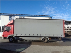 Mercedes Atego Ciężarówka plandeka Mercedes-Benz Atego 816 L 7,2 M Schiebeplanen Tempomat