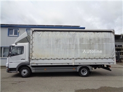 Mercedes Atego Ciężarówka plandeka Mercedes-Benz Atego 818 Klima Stand Hzg. TÜV Neu