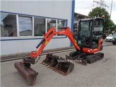 Minikoparka Kubota KX019-4 SW + 4 x Löffel