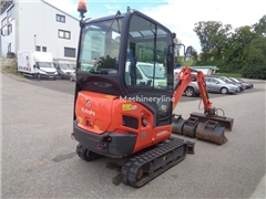Minikoparka Kubota KX019-4 SW + 4 x Löffel