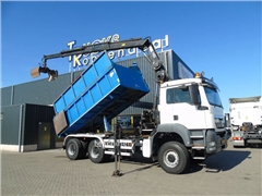 Żuraw samojezdny MAN TGS 26.400 + 6x6 + HIAB 166 E