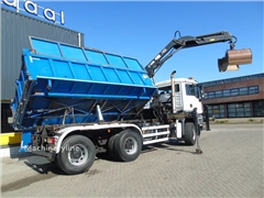 Żuraw samojezdny MAN TGS 26.400 + 6x6 + HIAB 166 E