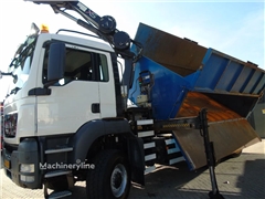 Żuraw samojezdny MAN TGS 26.400 + 6x6 + HIAB 166 E