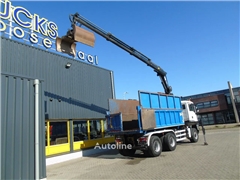 MAN TGS 26.400 + 6x6 + HIAB 166 E3 HIPRO + 3SIDE TIPPE