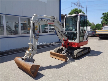 Minikoparka Takeuchi TB 225 Powertilt Löffel Taklo