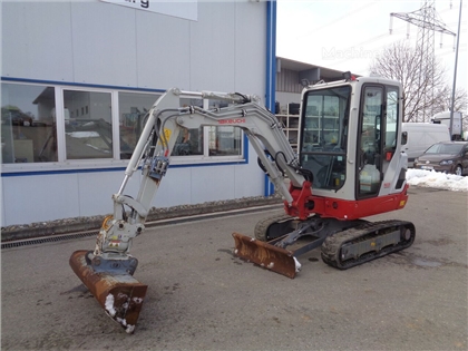 Minikoparka Takeuchi TB 225 Powertilt Löffel Taklo