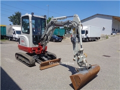 Minikoparka Takeuchi TB 225 Powertilt Löffel Taklo