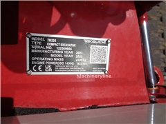 Minikoparka Takeuchi TB 225 Powertilt Löffel Taklo