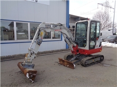 Minikoparka Takeuchi TB 225 Powertilt Löffel Taklo