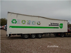 Naczepa z ruchomą podłogą Stas 3x axle + walking f