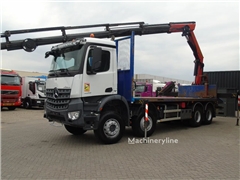 Żuraw samojezdny Mercedes-Benz Arocs 3242 + PALFIN