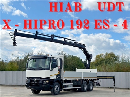 Renault C 430  SKRZYNIA 6,80 m  HIAB X-HIPRO 192