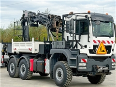 MAN TGS 33.400 WYWROTKA 2,45m  HIAB 422 EP - 5 H