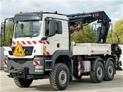 MAN TGS 33.400 WYWROTKA 2,45m  HIAB 422 EP - 5 H