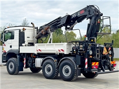 MAN TGS 33.400 WYWROTKA 2,45m  HIAB 422 EP - 5 H