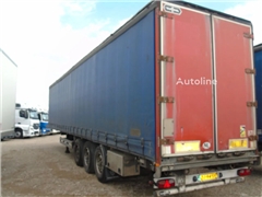 Naczepa firanka Van Hool 3X BPW + SLIDING ROOF