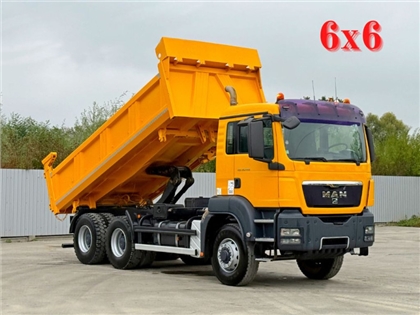 MAN TGS 26.440  WYWROTKA 5,20 m + BORDMATIC  6x6