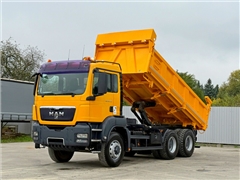 MAN TGS 26.440  WYWROTKA 5,20 m + BORDMATIC  6x6