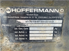 Przyczepa wywrotka Hüffermann HTM 13 Absetztkipper