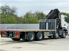 SCANIA R 620  PLATFORMA 6,45 m  HIAB 600 E - 9 +