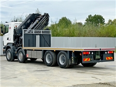 SCANIA R 620  PLATFORMA 6,45 m  HIAB 600 E - 9 +