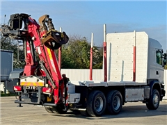 SCANIA G 490  DO TRANSPORTU DREWNA  PENZ 12Z8.70